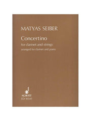 Seiber Concertino For Clarinet
