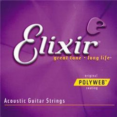 Elixir Polyweb Acoustic Strings Light  .