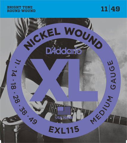 D'addario EXL115 Electric Strings 11's