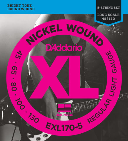 D'addario EXL170-5