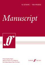 Manuscript Paper - 12 stave pad