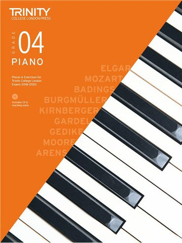 Trinity College London Piano Exam Pieces & Exercises 2018-2020 Grade 4 Book/CD