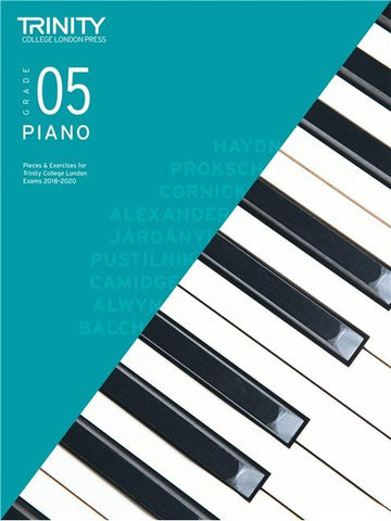 Trinity College London Piano Exam Pieces & Exercises 2018-2020 Grade 5 Book