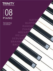 Trinity College London Piano Exam Pieces & Exercises 2018-2020 Grade 8 Book