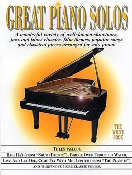 Great Piano Solos White