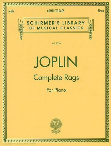 Joplin Complete Rags for Piano