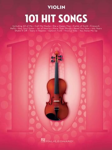 101 HIT SONGS VIOLIN