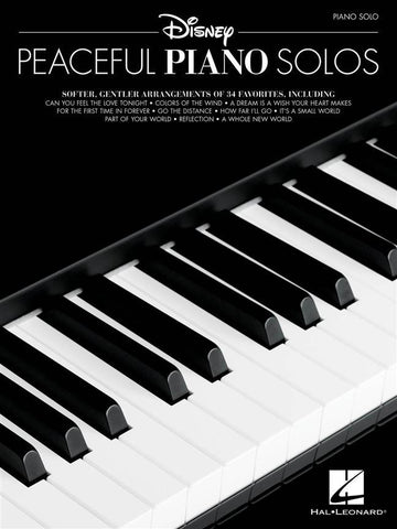 DISNEY PEACEFUL PIANO SOLOS