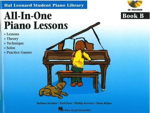 Hal Leonard All In One Piano Lessons Book B