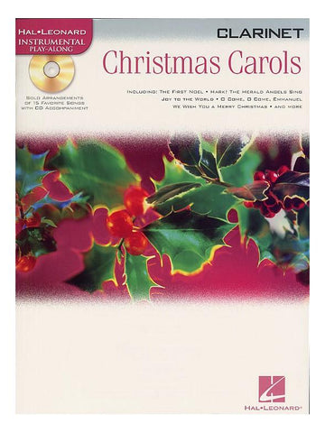 Christmas Carols Clarinet Hal Leonard Instrumental Play-Along