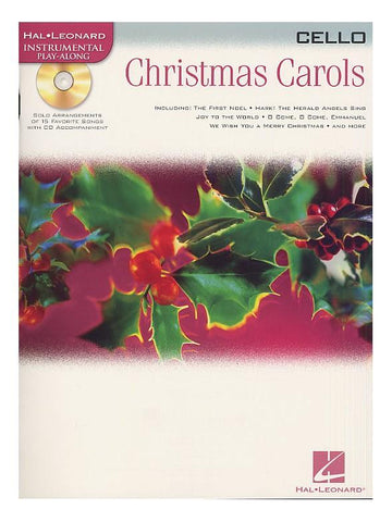 Christmas Carols Cello Hal Leonard Instrumental Play-Along