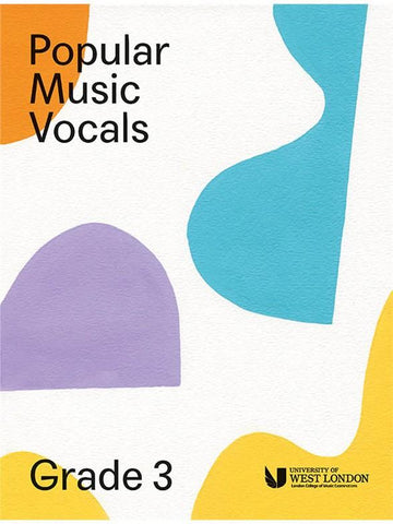 London College Of Music Popular Music Vocals Grade 3