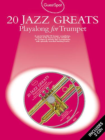 Guest Spot 20 Jazz Greats Trumpet Book and CD