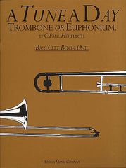 A Tune A Day For Trombone Or Euphonium Bass Clef Book One