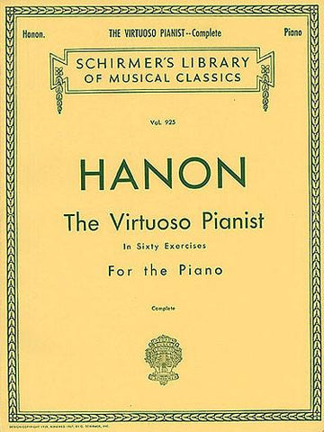 Hanon The Virtuoso Pianist In Sixty Exercises For The Piano Complete