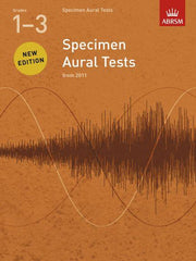 ABRSM Specimen Aural Tests Grades 1-3