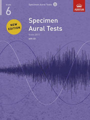 ABRSM Specimen Aural Tests Grades 6 with 1 CD