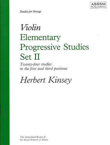 Kinsey Elementary Progressive Studies For Violin Set 2