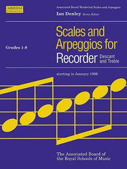 ABRSM Scales and Arppeggios Grades 1-8 Recorder