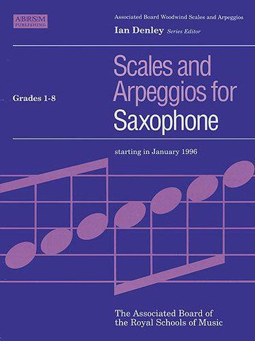 ABRSM Scales and Arppeggios Grades 1-8 Saxophone