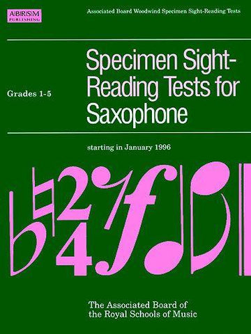 ABRSM Sight-reading Grades1-5 Saxophone