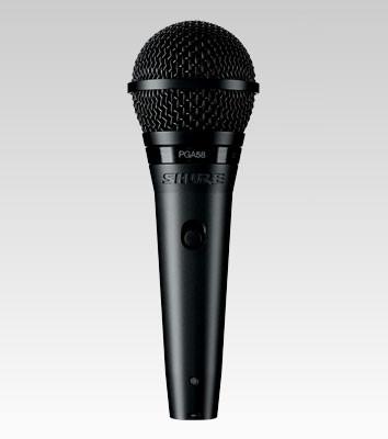 Shure PGA 58 Cardioid Dynamic Vocal Microphone