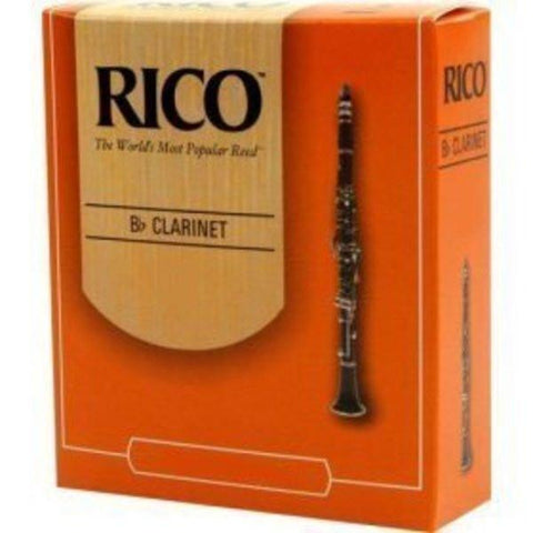 Rico Bb Clarinet reeds 1.5 Box of 10