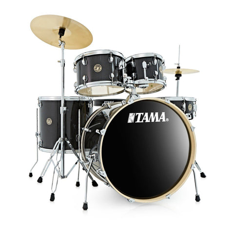 Tama Rhythm Mate 5pc Drum Kit with Zildjian Planet Z Cymbals in Charcoal Mist