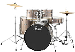 Pearl Roadshow 5 Piece 18" Drum Kit Bronze Metallic