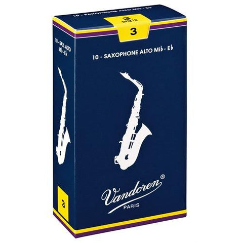 Vandoren Traditional 1.5 Alto Saxophone 10 Reeds