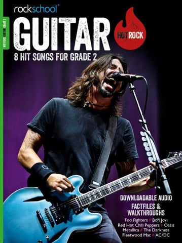 Rockschool Hot Rock Guitar Grade 2 Book/Download Card