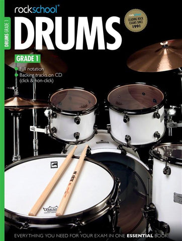 Rockschool Drums Grade 1 2012-2018