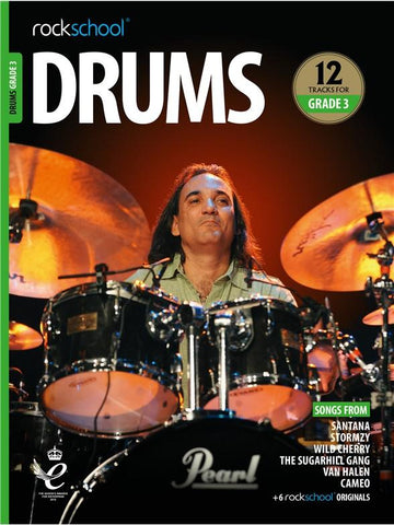 Rockschool Drums Grade 3 2018+ Book/Audio