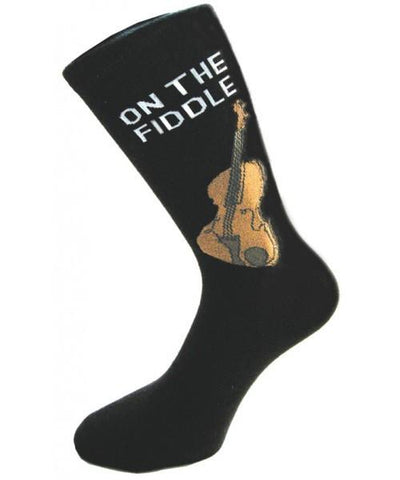 On The Fiddle Musical Socks