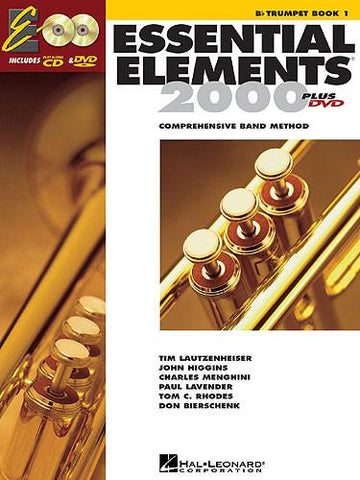 Essential Elements 2000 Bk1 Trumpet Book CD and DVD