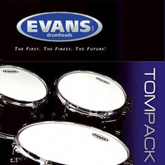 Evans EC2 Clear Standard Tom Pack