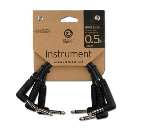 Planet Waves Patch Cables 3 Pack