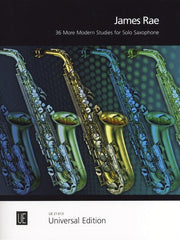 Rae 36 More Modern Studies for Solo Saxophone